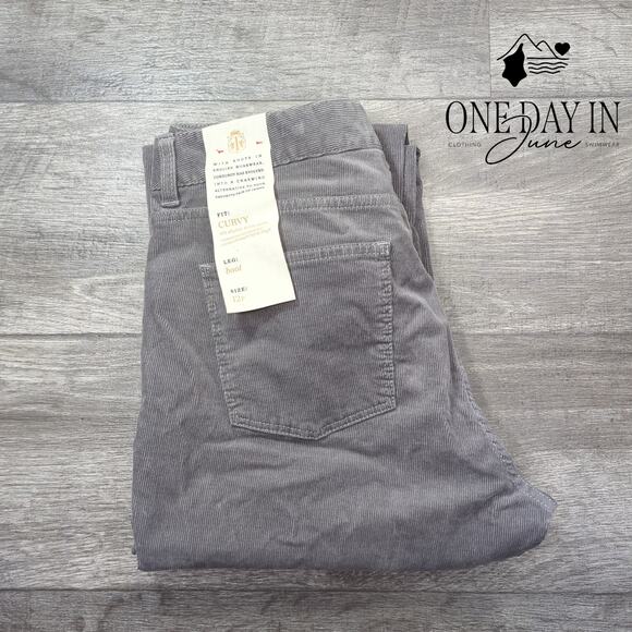 Talbots Petite Curvy Fit Boot Cut Corduroy Pants Size 12P - Picture 6 of 6